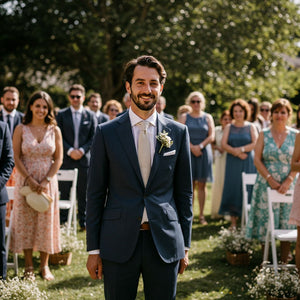 Trajes de boda para hombres de alta calidad hechos a mano en Madrid