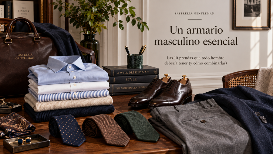 Armario masculino esencial: prendas para vestir bien - Sastrería Gentleman Madrid
