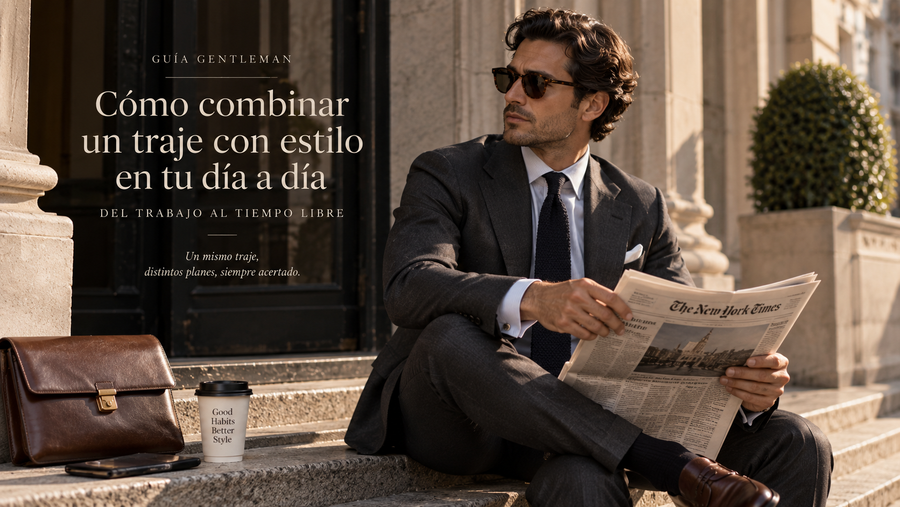 Cómo combinar un traje con estilo en tu día a día - Sastrería Gentleman Madrid
