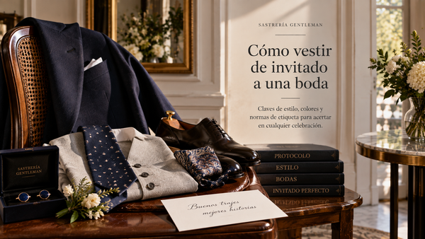 Cómo vestir de invitado a una boda - Sastrería Gentleman Madrid