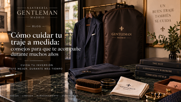 Sastrería a medida en Madrid - Sastrería Gentleman