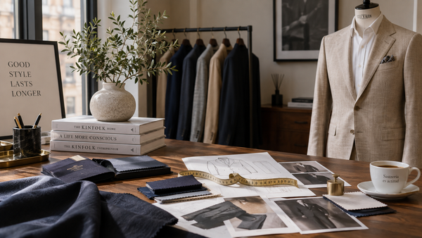 Tipos de solapa para traje: recta, de pico o esmoquin - Sastrería Gentleman Madrid